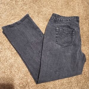 💓 3/$10 BandolinoBlu Size 12 Black Denim Bootcut Jeans